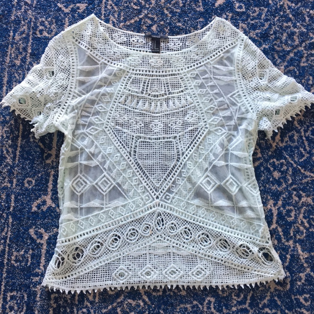 Forever 21 green shell